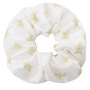 Wholesale white soft wristband elastic traceless pure silk hair tie