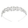 New desgin Silver Leaf Headband Jewelry Bridal Wedding Crystal Crowns and Tiaras New desgin Silver Leaf Headband Jewelry Bridal Wedding Crystal Crowns and Tiaras