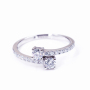 Wedding 925 sterling silver ring diamond engagement silver moissanite ring Wedding 925 sterling silver ring diamond engagement silver moissanite ring