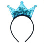 wholesale sequin girls princess Crown Headband Party Holiday gift