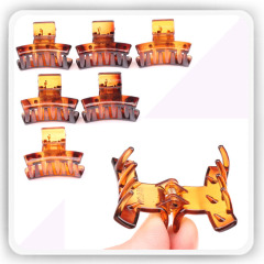 Fashion girls accessaries small acetate plastic resin mini hair claw clip for women Fashion girls accessaries small acetate plastic resin mini hair claw clip for women