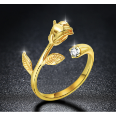 Fashion jewelry accessories women rose gold ring holder