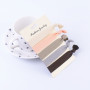 Korea cute pattern custom printed girls lace bow knotted elastic hair ties Korea cute pattern custom printed girls lace bow knotted elastic hair ties