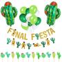 Party Balloon Cactus Cake Toppers Banner Summer Party Suppliers Decorations Party Balloon Cactus Cake Toppers Banner Summer Party Suppliers Decorations