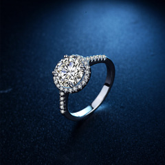 China Wholesale Silver Jewellery Wedding Ring 925 Sterling Silver Ring