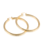 wholesale simple 18K gold plated circle copper fashion women hoop earrings wholesale simple 18K gold plated circle copper fashion women hoop earrings