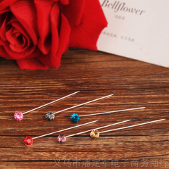 Fashion Hot sale New Custom Jewelry Muslim accessories crystal hijab scarf brooch pins for women