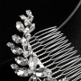 Wholesale Silver Teeth Diy Accessories Veil Combs Wedding Bridal Beads Hair Comb