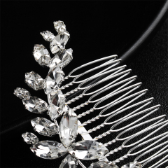 Wholesale Silver Teeth Diy Accessories Veil Combs Wedding Bridal Beads Hair Comb