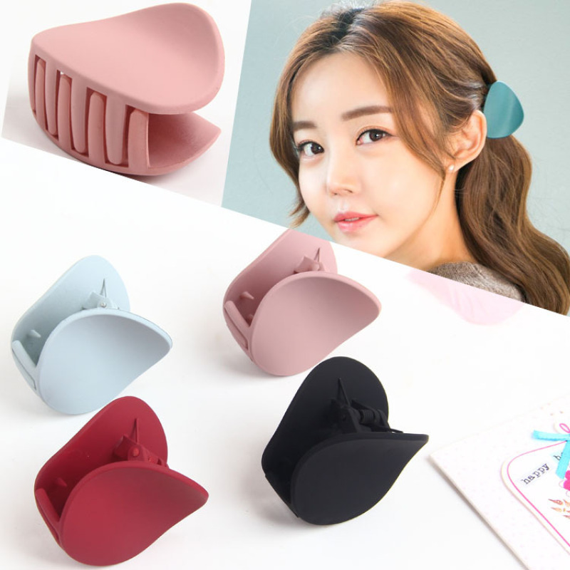 Amazon Hot Sale Frosted Acrylic Candy Color Round Shape Hair Claw for ladies Amazon Hot Sale Frosted Acrylic Candy Color Round Shape Hair Claw for ladies