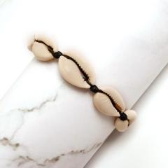 High Quality Custom Handmade Bohemia Adjustable Sea Shell Bracelet for Women
