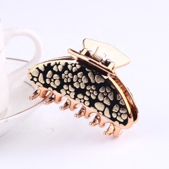 Japan and Korean simple hairpin flower adult middle ladies hair accessories bath pan hair grab claw clips