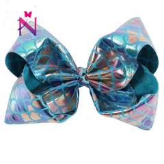 custom latest fashion hot printing big large size 8inch child Baby Girl ribbon hair bow for children custom latest fashion hot printing big large size 8inch child Baby Girl ribbon hair bow for children