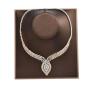 many designs fashion aaa copper Bridal wedding earrings bracelet zircon luxury jewelry set