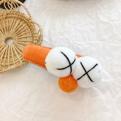 Cartoon animals drop shaped frog octopus little yellow duck bangs BB headdress baby hair pins clip