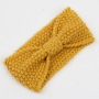 Wholesale women baby bulk fabric elastic winter wool knitted headbands Wholesale women baby bulk fabric elastic winter wool knitted headbands
