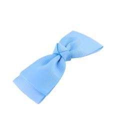 2020 Amazon Hot Sale Colorful Grosgrain Ribbon Bows Hair Clips For Girls