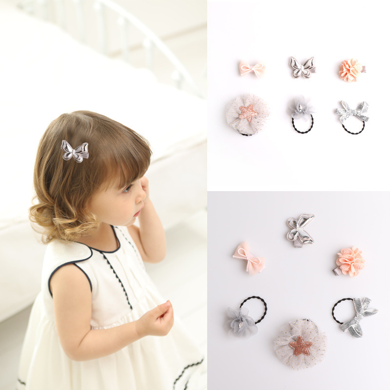 custom 6pcs decorative crown cat pink blue gift kids hair tie bands accessories baby hair clip sets custom 6pcs decorative crown cat pink blue gift kids hair tie bands accessories baby hair clip sets