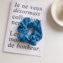 Spring Summer Hair Accessories Women Fashion Elastic New Fabric Blue Scrunchies Spring Summer Hair Accessories Women Fashion Elastic New Fabric Blue Scrunchies