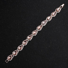China Made The Bride Dress Accessories Round Shape Wedding Accessory Cheap Women Rope Bracelet