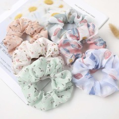 summer popular bulk custom design printer girls chiffon hair scrunchies summer popular bulk custom design printer girls chiffon hair scrunchies