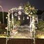 White iron double seat swing garden ornaments garden suppliers White iron double seat swing garden ornaments garden suppliers