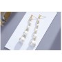 New Fashion 925 Silver Long Women Earring Accessories Pearl Tassel Earrings