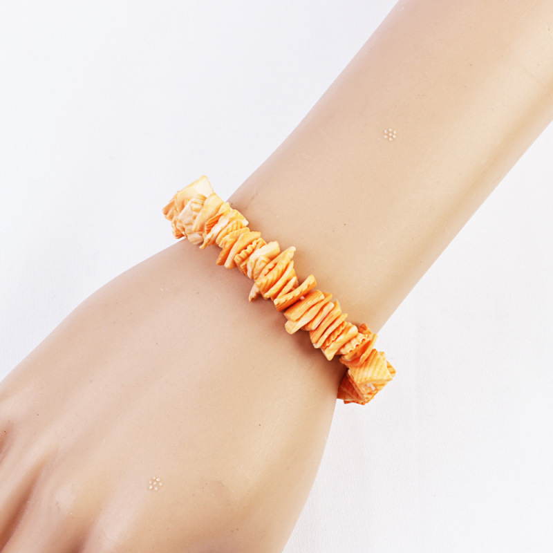 2020 new amazon ins fashion white handmade sea shell bracelets shell for women
