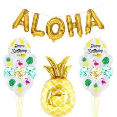 Summer Party Supply yellow pineapple Decoration balloons party decoration Summer Party Supply yellow pineapple Decoration balloons party decoration