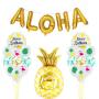 Summer Party Supply yellow pineapple Decoration balloons party decoration Summer Party Supply yellow pineapple Decoration balloons party decoration