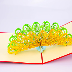 Handmade custom handmade Blessing gift pop up 3d cards christmas