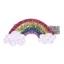 Unicorn background three styles star cloud loose sequin decorative hair claw clips