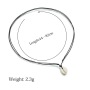Hot sale jewelry for women chain design pendant simple conch clam shell necklace Hot sale jewelry for women chain design pendant simple conch clam shell necklace
