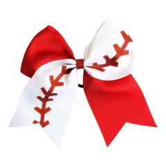 Swallowtail bow olive branch series large children's gold powder hair accessories fabric spiral custom elastic hair tie