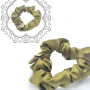 Solid Color hair cord Accessories bands satin Elastic Scrunchy hair ties