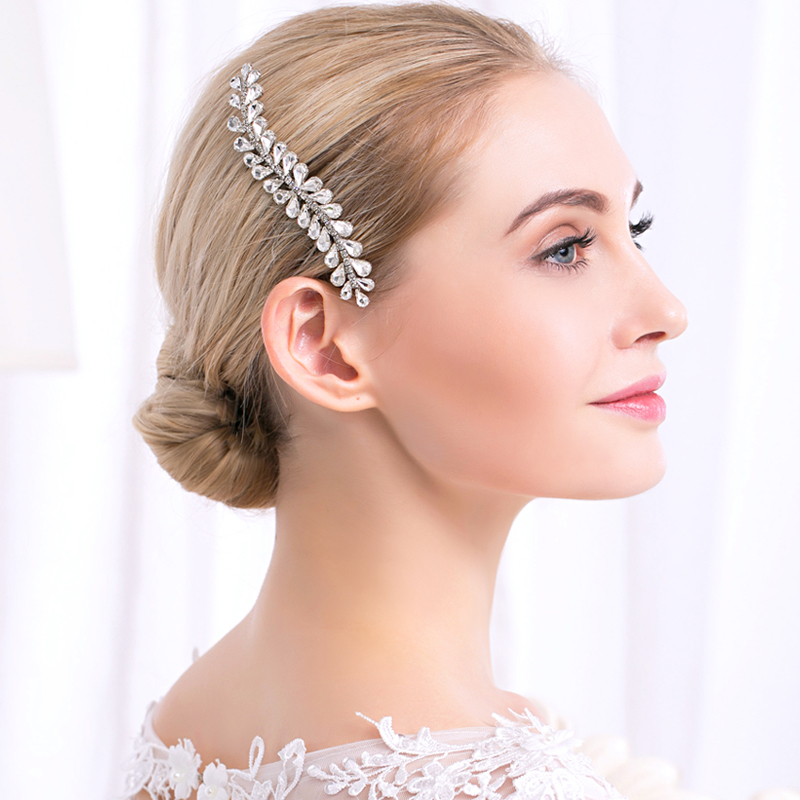New design rhinestone Wedding hair accessories crystal bridal hair combs
