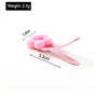 Wholesale Children's candy color flower bb clip plastic metal hairpin