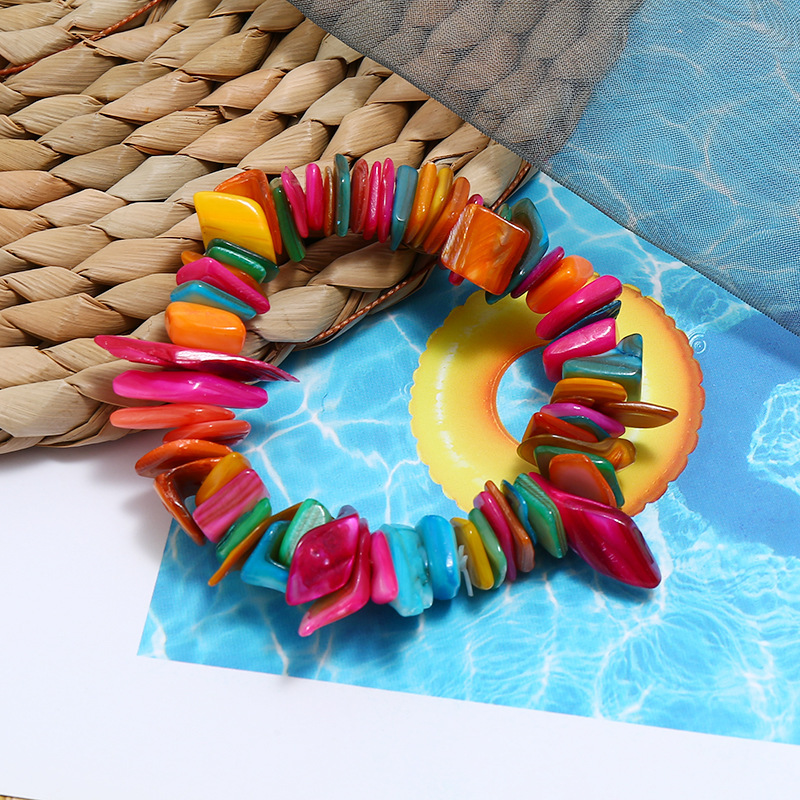 2020 new amazon ins fancy fashion girls color handmade hand leg shell bracelet for women 2020 new amazon ins fancy fashion girls color handmade hand leg shell bracelet for women