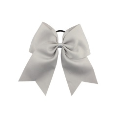 Children's oversized 20cm swallowtail ribbon bulk hair ties bow elastic ribbon for hair ties for girls