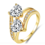 2019 Princess colorful diamond for party gemstone engagement ring 2019 Princess colorful diamond for party gemstone engagement ring