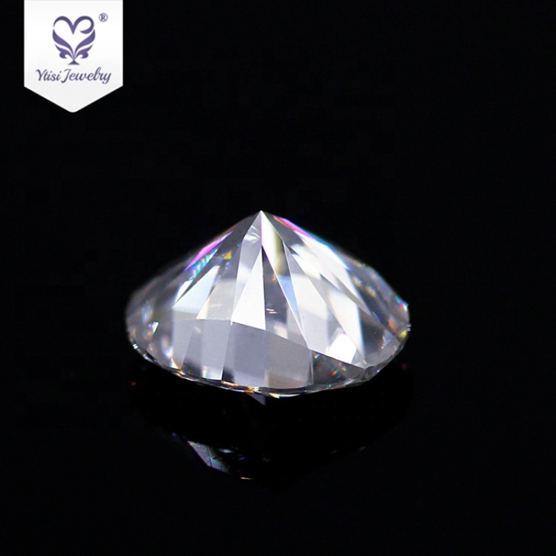 Custom sizes round brilliant cut white yellow color forever brilliant moissanite Custom sizes round brilliant cut white yellow color forever brilliant moissanite