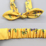 2pcs Rabbit ear mommy and me elastic fabric flowers hair band headbands 2pcs Rabbit ear mommy and me elastic fabric flowers hair band headbands