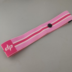 Amazon hot sale custom child elastic sweat sports yoga button headband