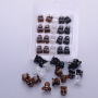 Wholesale korea back small size hair clips simple acetate hair claw Wholesale korea back small size hair clips simple acetate hair claw