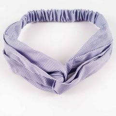 2019 Women hair accessories elastic stripe bow fabric knot headbands