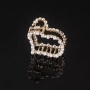 New style fancy influencer simple pearl grab large hair claws headdress for women