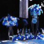 Metal Tall gold wedding decoration flower stand centerpieces