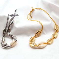 2020 Trendy Summer Jewelry Handmade Bohemia Women Adjustable Sea Shell Bracelet