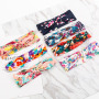 wholesale adjustable elastic children  fabric flowers  headbands
