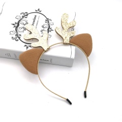 Popular christmas bulk hair accessories girl christmas hair band for female
